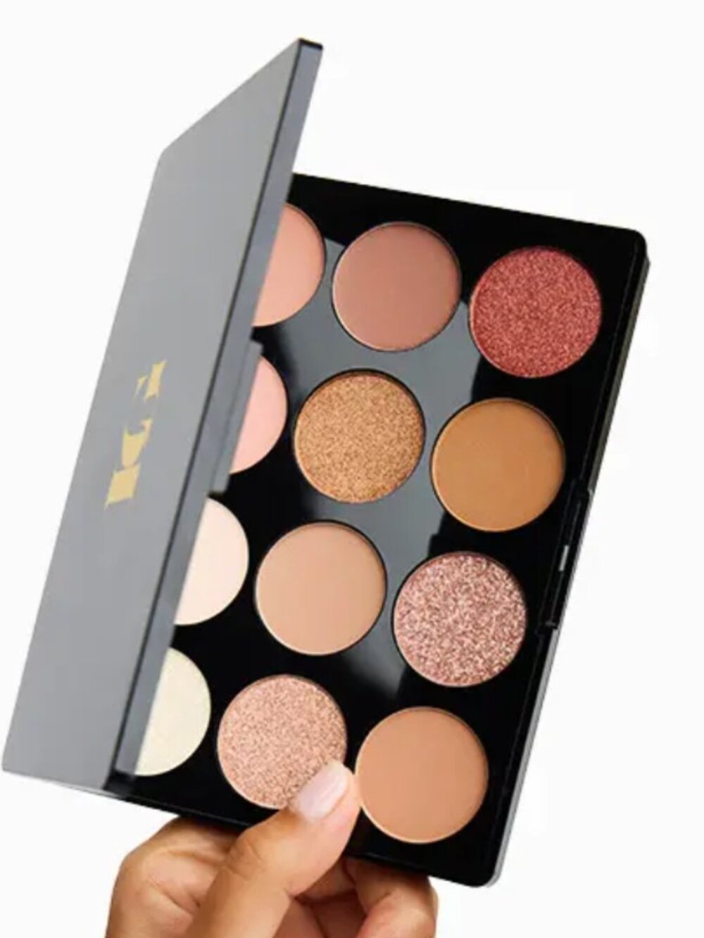 NWB Laura Geller The Wearables: Pinking Of You 12 Multi-Finish Eyeshadows